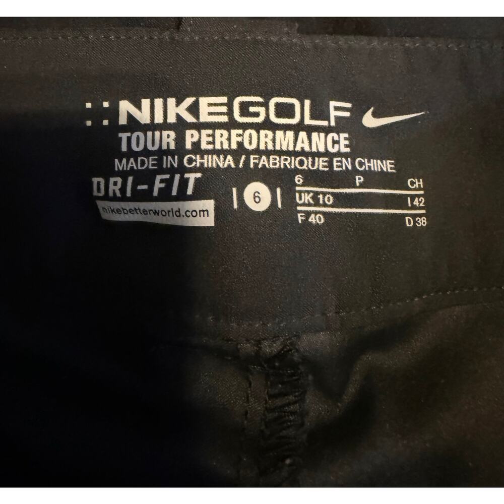 Nike golf tournament performance women’s black skort - Picture 14 of 14